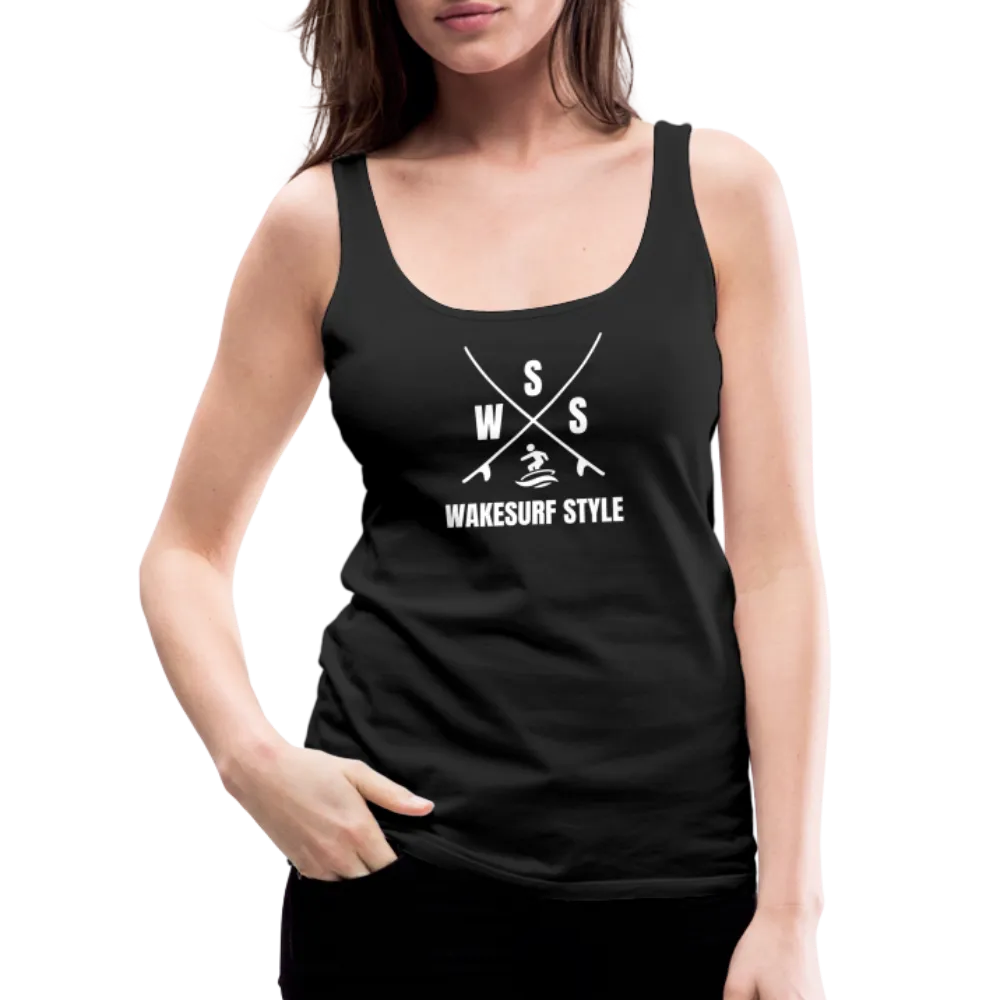Wakesurf Style  Women’s Premium Tank Top