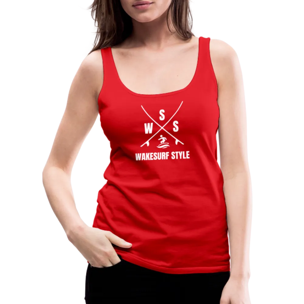 Wakesurf Style  Women’s Premium Tank Top