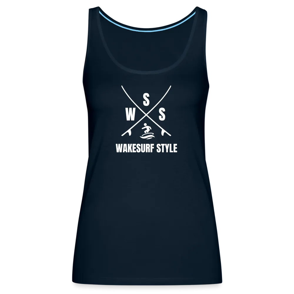 Wakesurf Style  Women’s Premium Tank Top