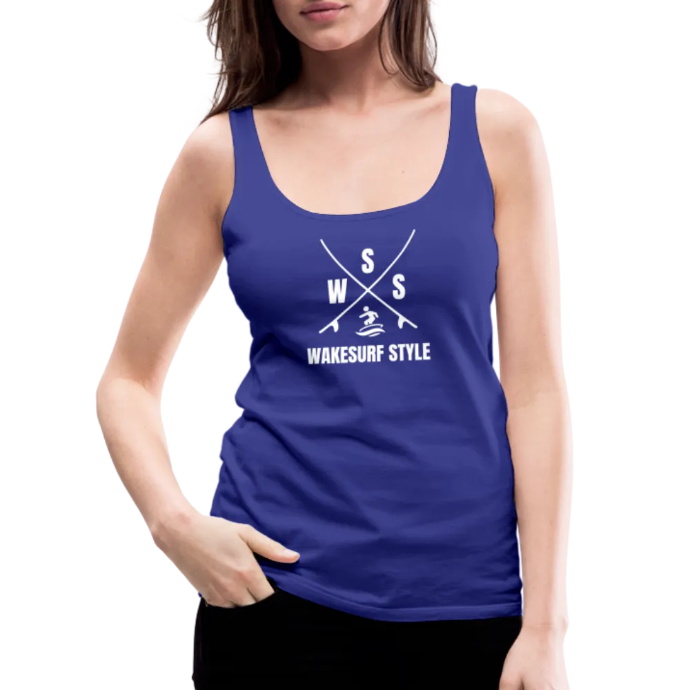 Wakesurf Style  Women’s Premium Tank Top