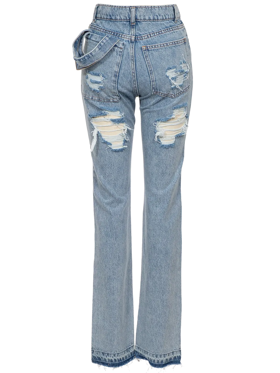 Washed Slim Denim Jeans
