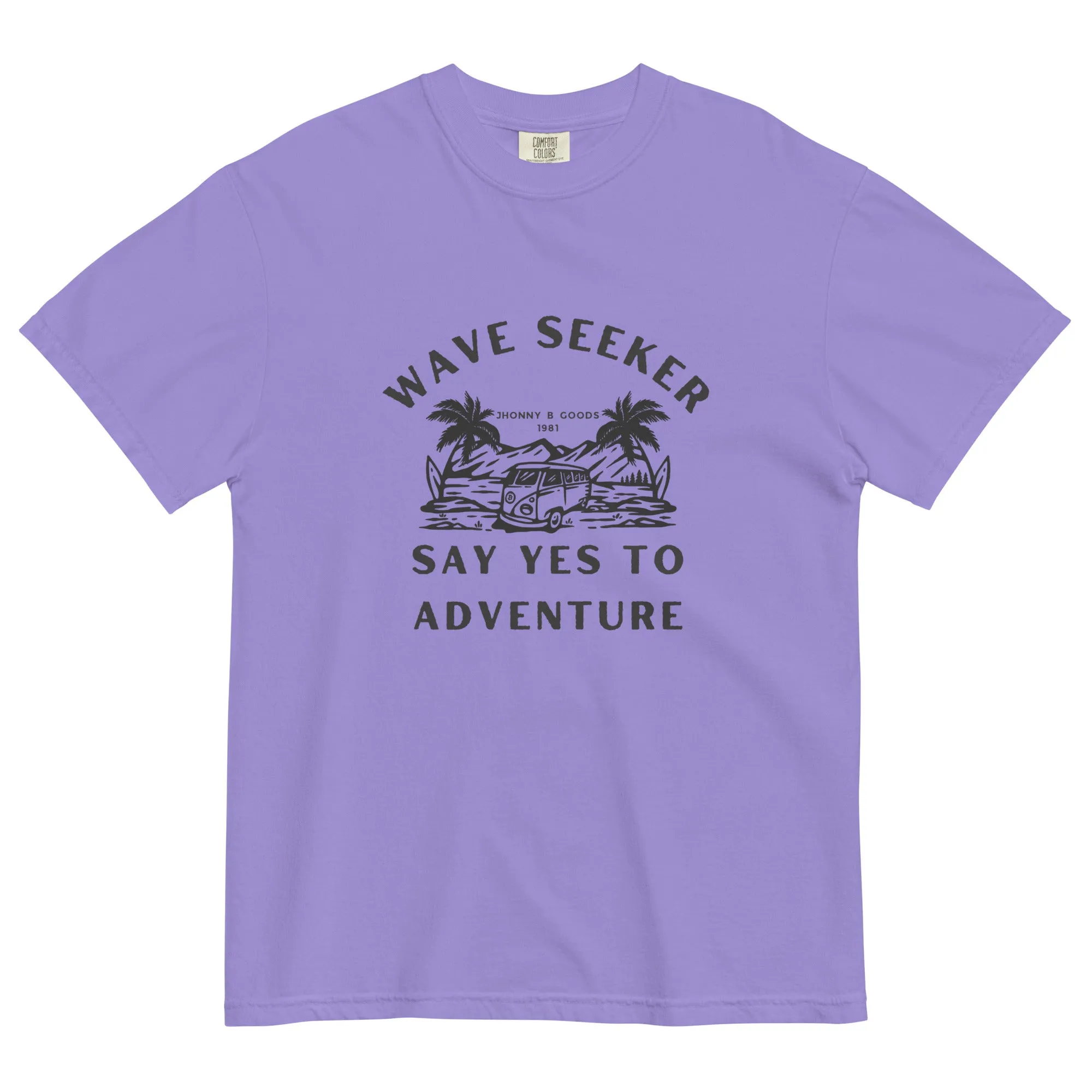 Wave Seeker Men garment-dyed heavyweight t-shirt