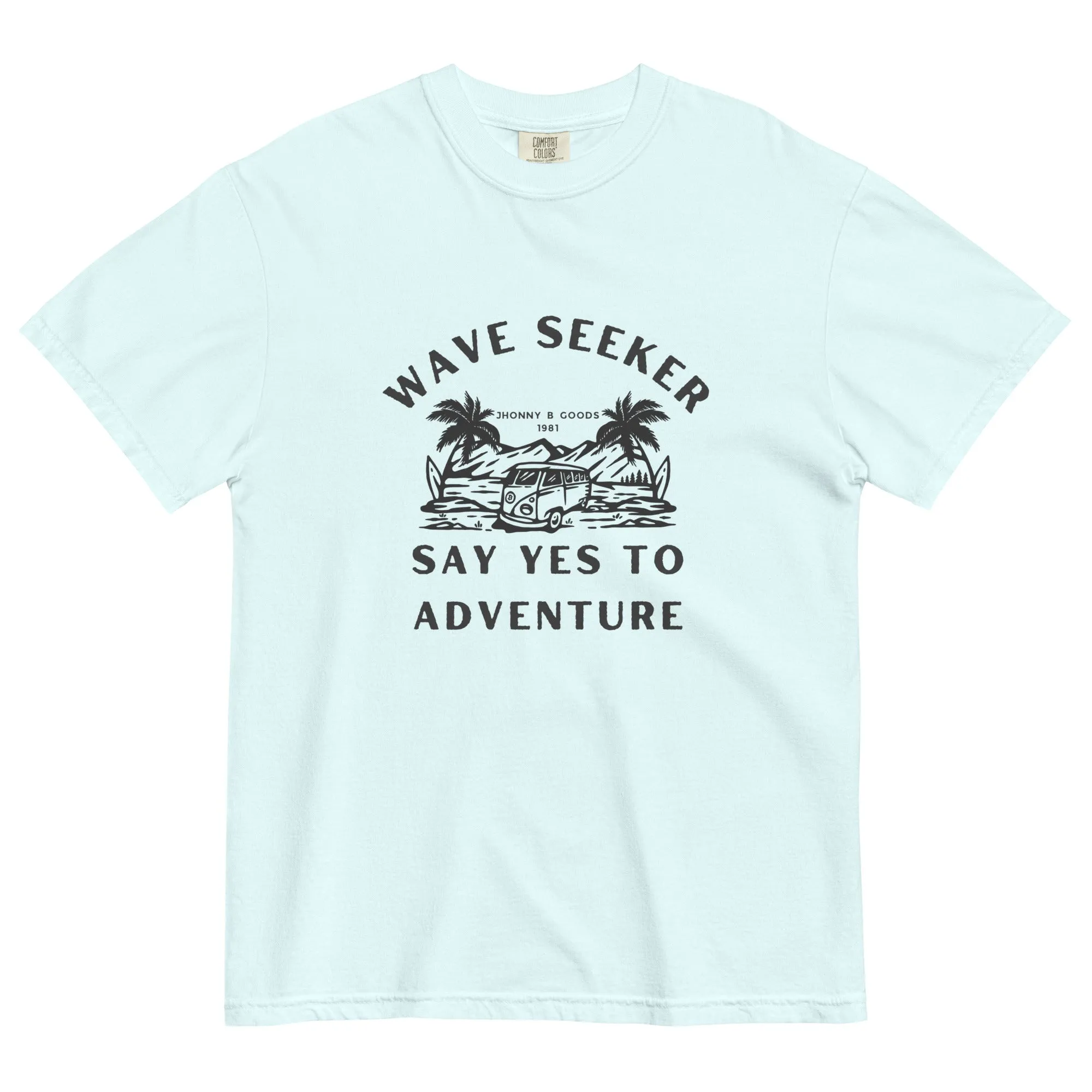 Wave Seeker Men garment-dyed heavyweight t-shirt