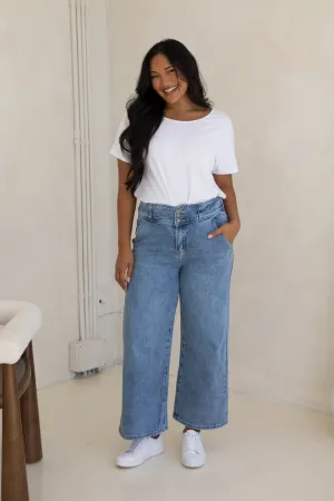 Wide Leg Jean | Light Denim | FINAL SALE