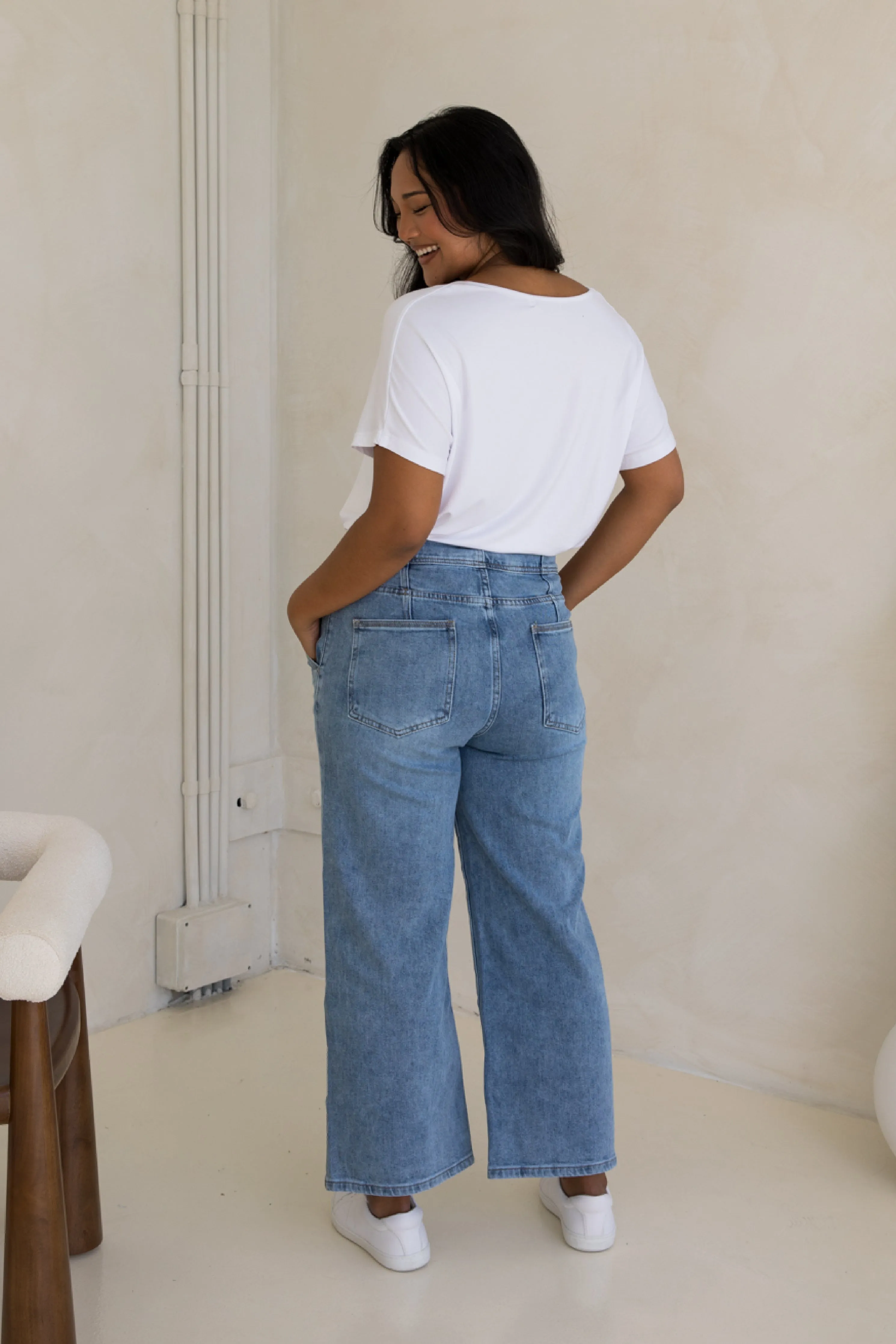 Wide Leg Jean | Light Denim | FINAL SALE