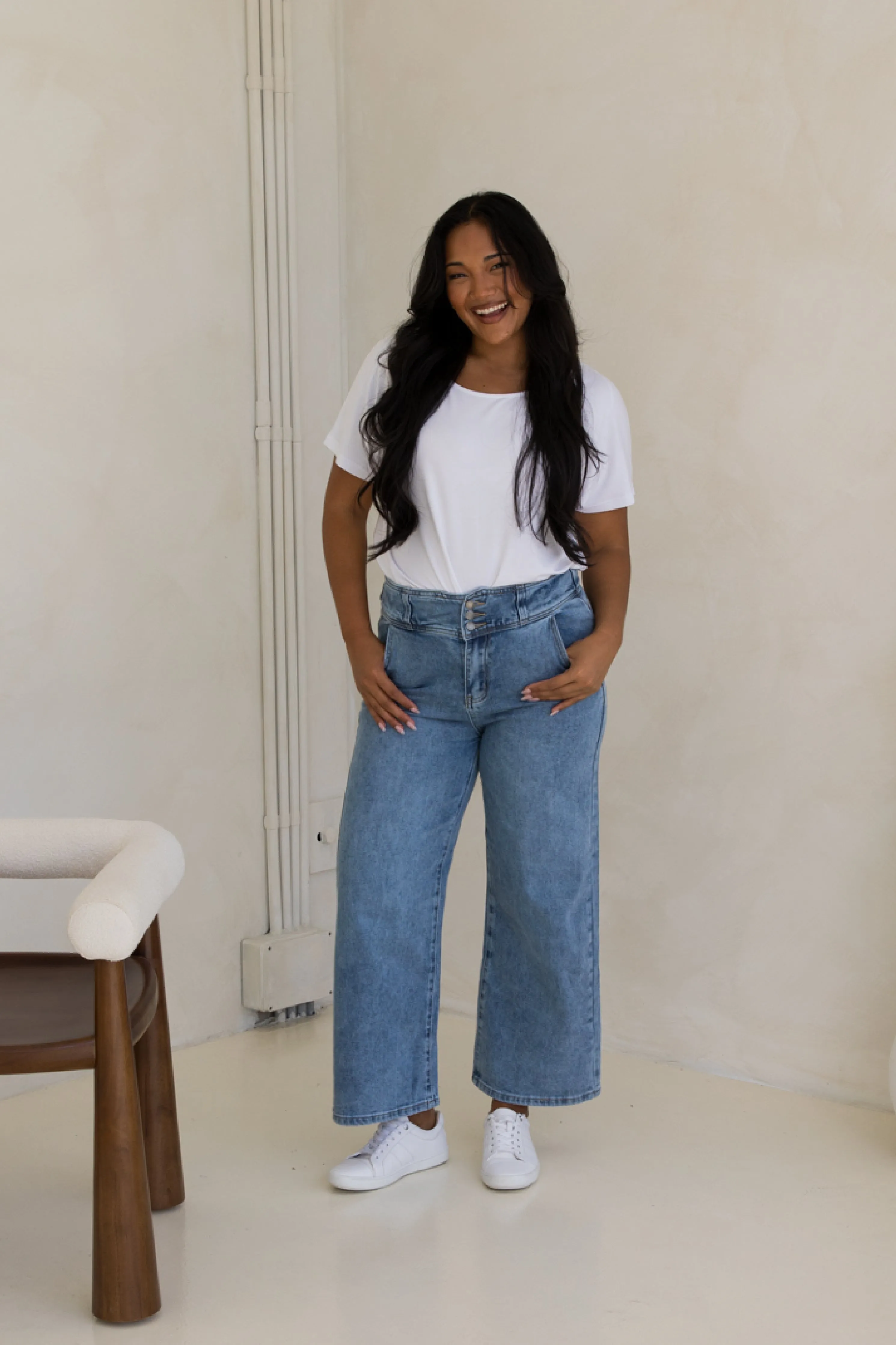 Wide Leg Jean | Light Denim | FINAL SALE