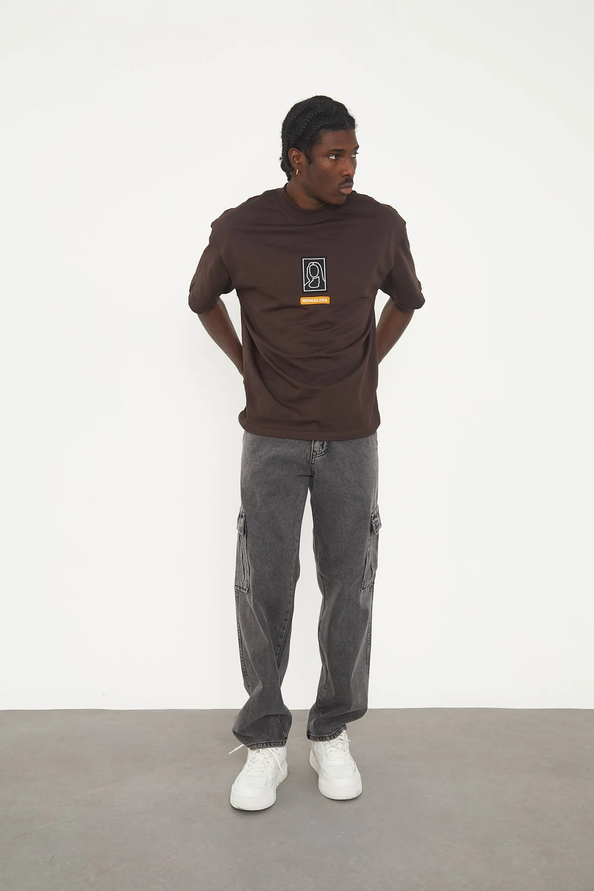 Wolfe Denim Baggy - Charcoal Pockets