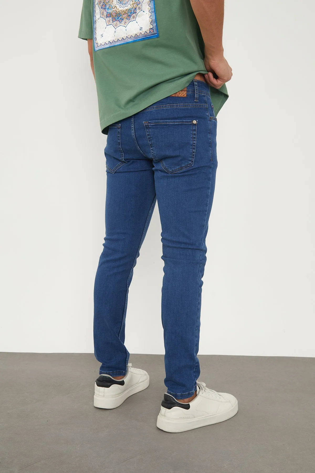 Wolfe Denim Slim Fit Jeans – Blue