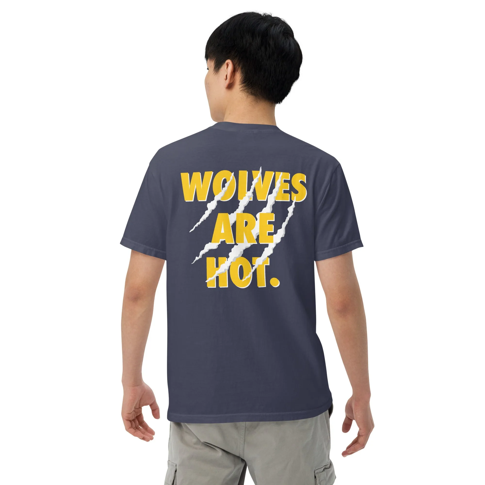 WOLVES ARE HOT heavyweight t-shirt