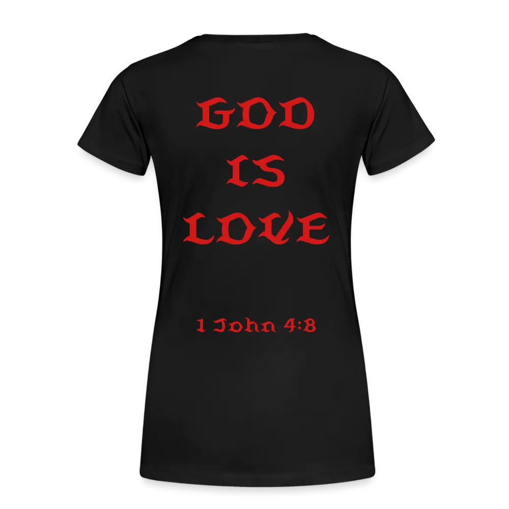 Women’s God is Love (Red Letter) Tee