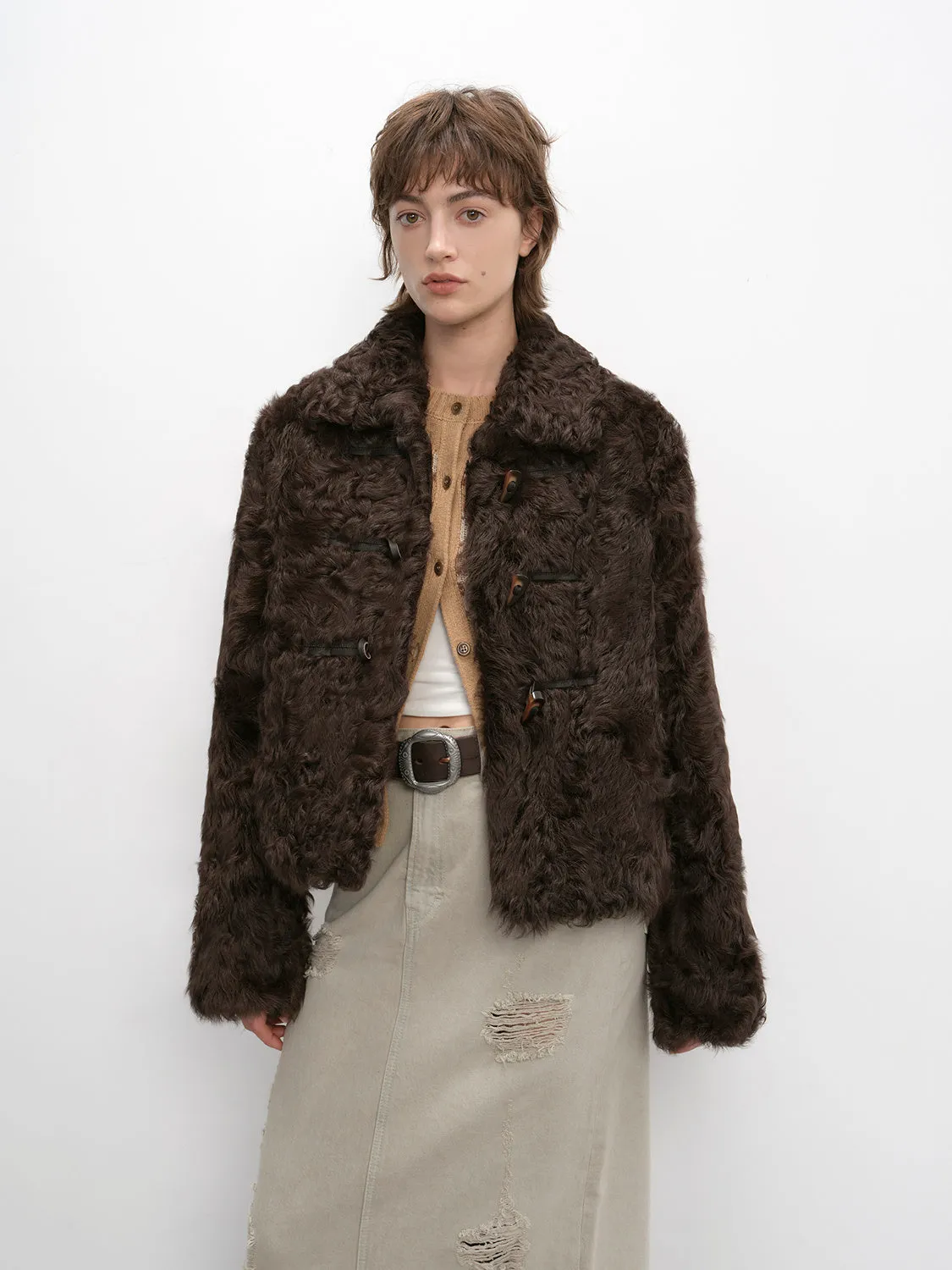 Wool Fur Coat