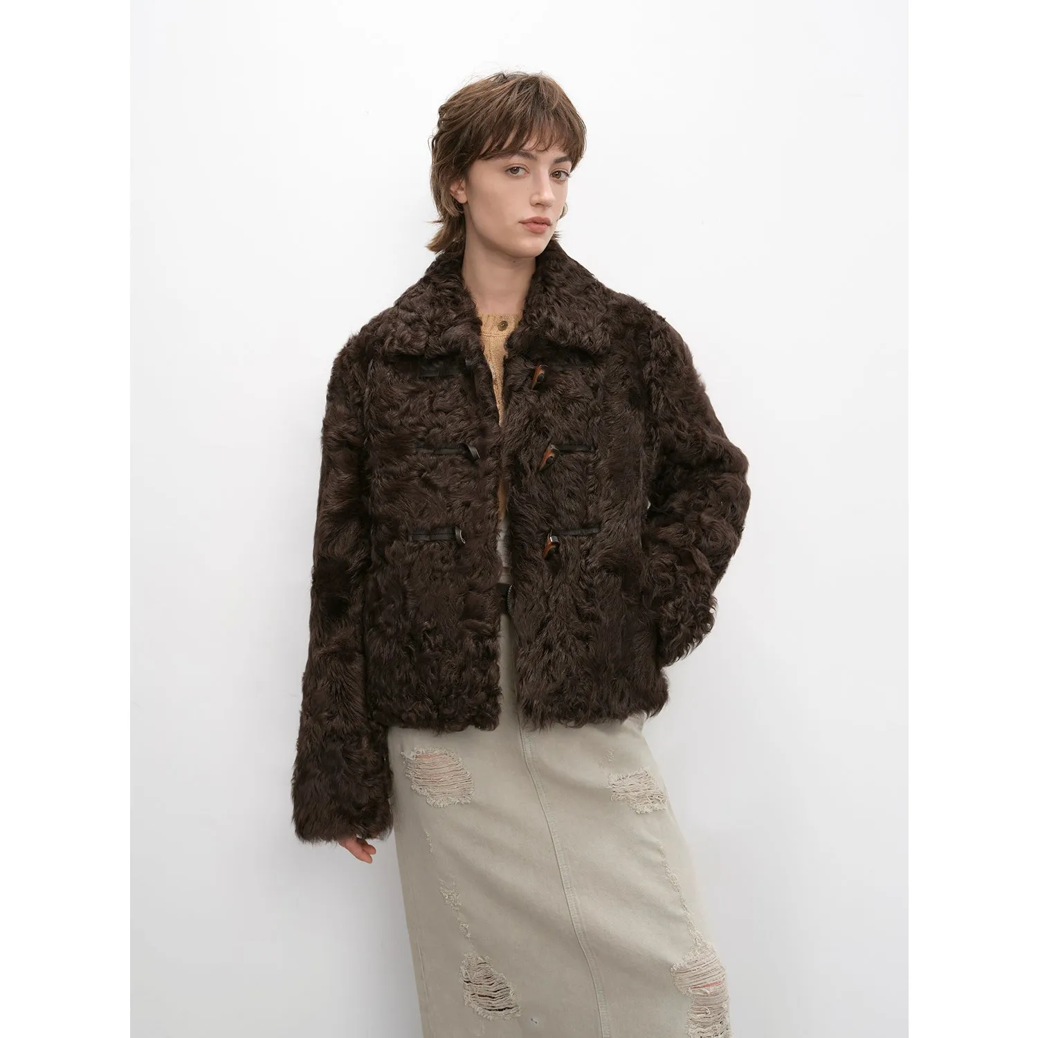 Wool Fur Coat