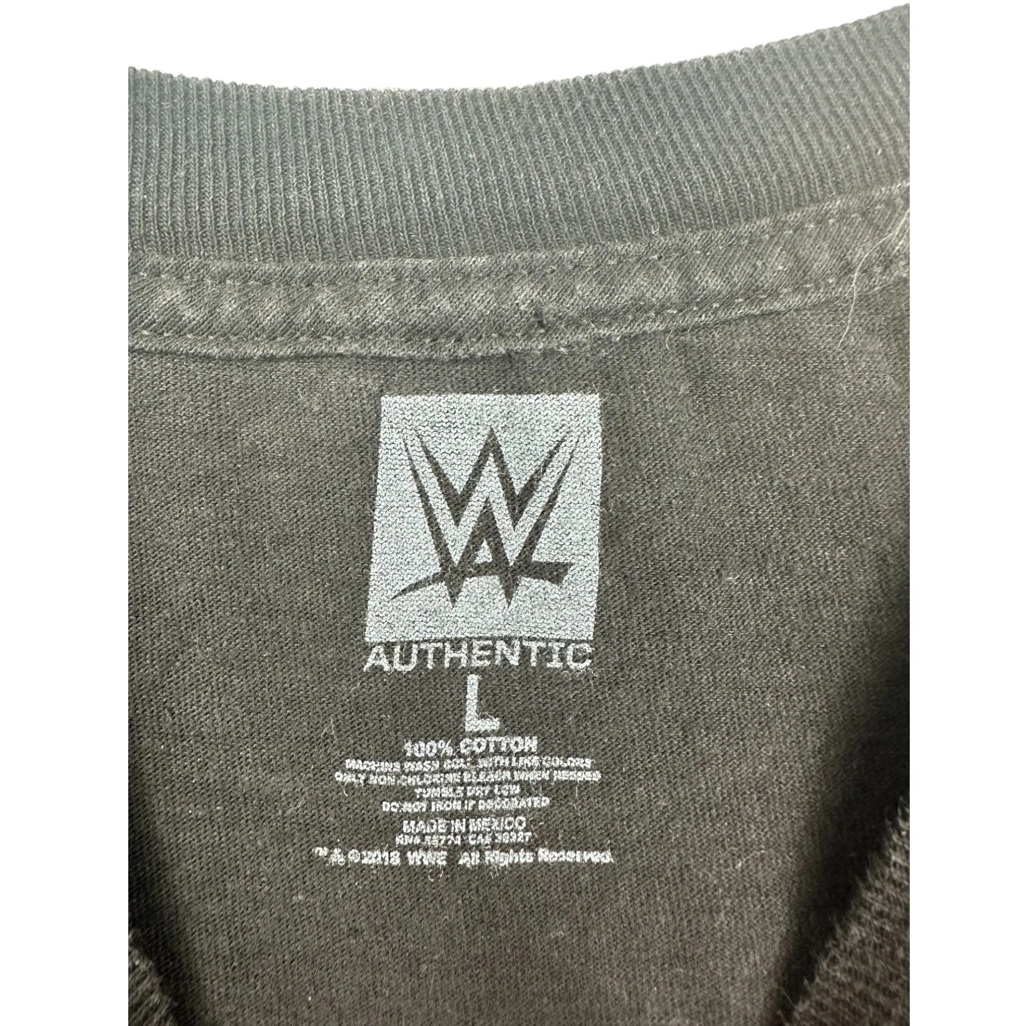 WWE “DELETE SPRIAL” TEE - (L)