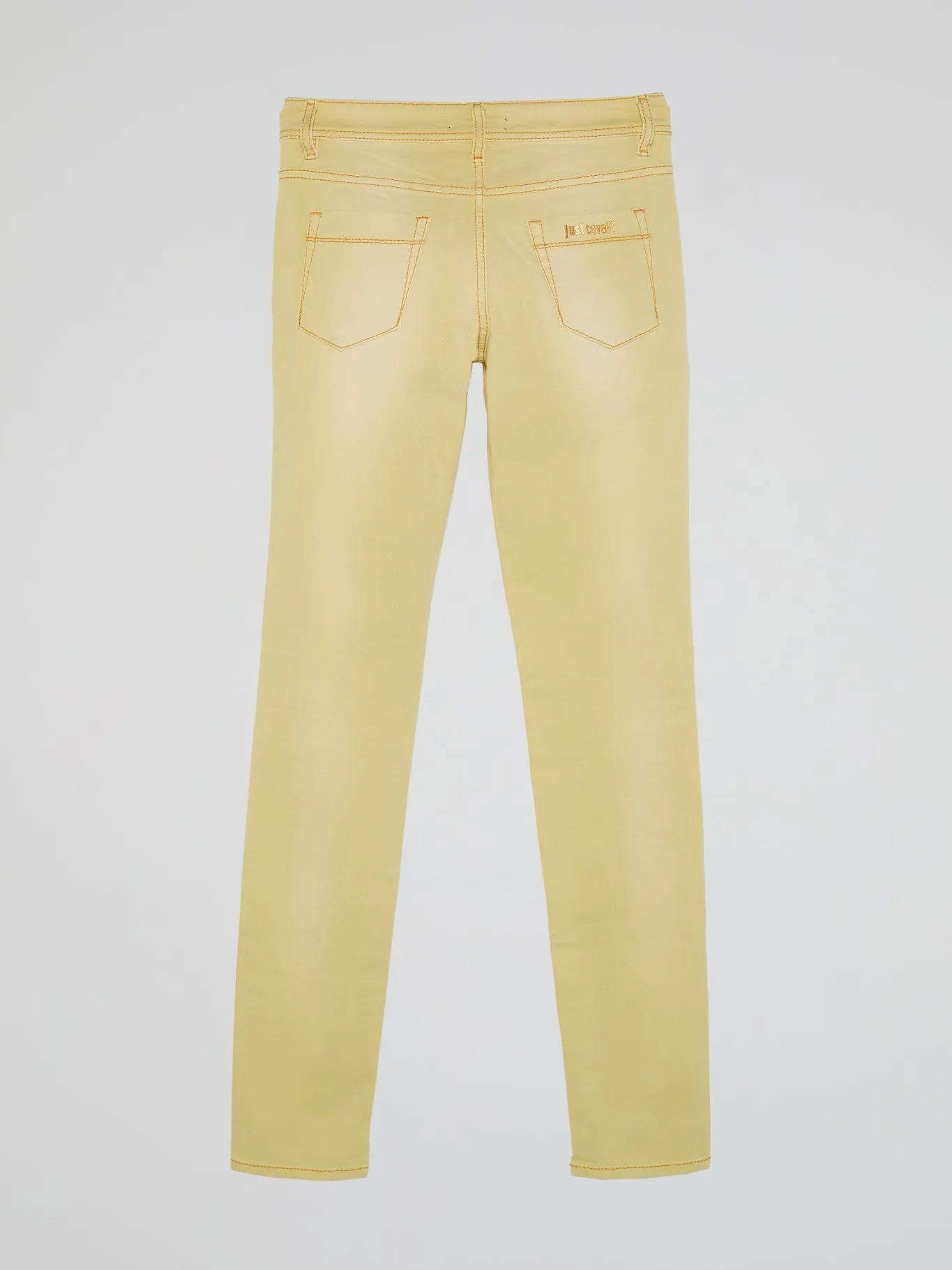 Yellow Slim Fit Jeans