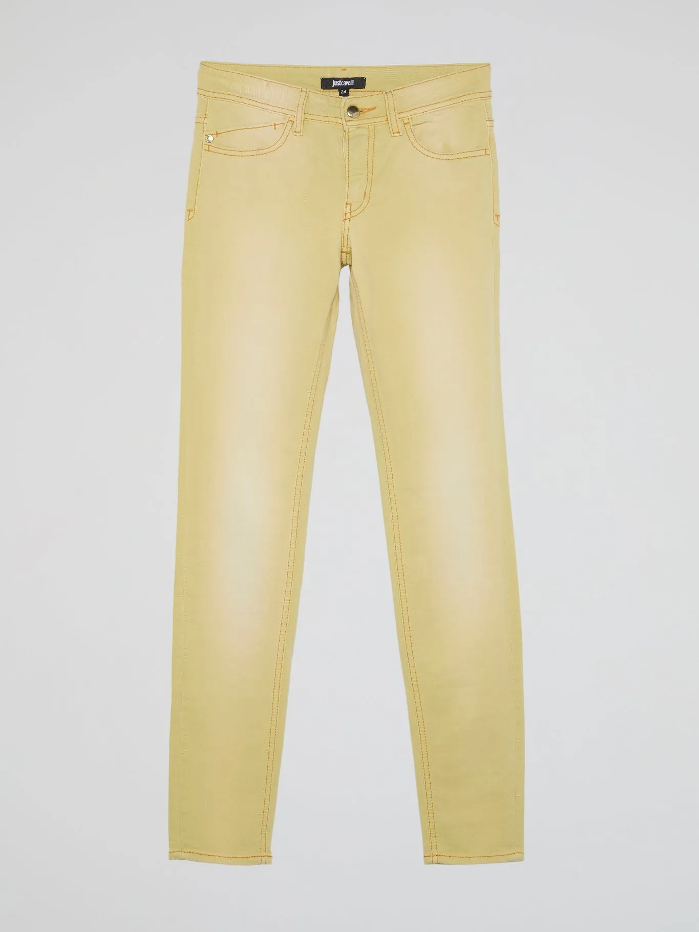Yellow Slim Fit Jeans