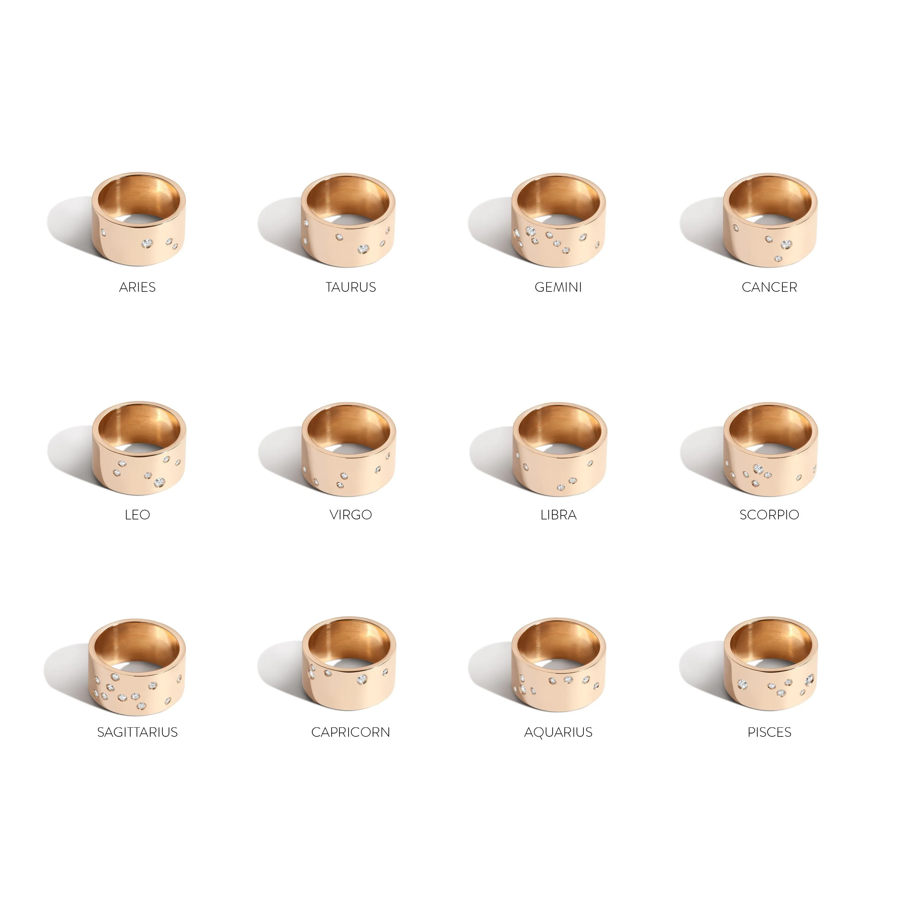 Zodiac Reveal Ring - Cancer